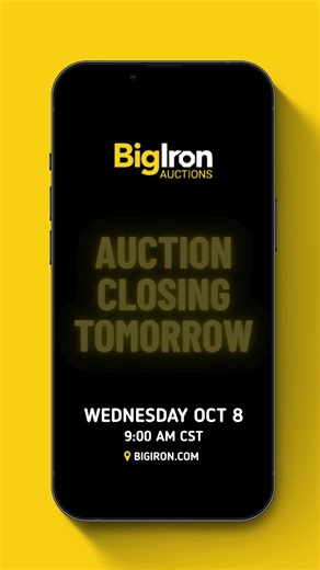 🚨 Weekly Wednesday Auction Alert! 🚨 Tomorrow’s the big day! Our Weekly Wednesday Auction is closing and the lineup is loaded with gear you won’t want to miss — tractors, trucks, tools, and more. 🔧🚜 ⏰ Get your last-minute bids in while you can… Once the hammer drops, it's gone! 👉 Browse & bid now: https://hubs.la/Q03MB3JL0 #BigIronAuctions #OnlineAuction #NoReserves #BigIron | BigIron Auctions