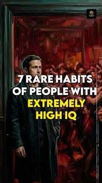 7 Secret Habits of People With EXTREMELY High IQ 🧠