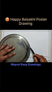 😍 Happy Baisakhi ki Drawing Easy #shorts