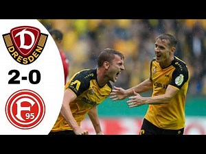 Dynamo Dresden VS Fortuna Düsseldorf 2-0 Highlights | DFB-Pokal 2024/2025