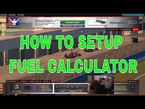 How to setup Kutu iRacing Fuel Calculator
