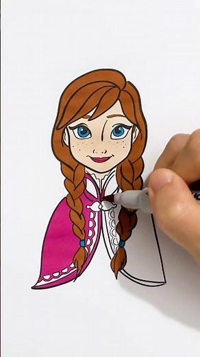 Coloring Anna