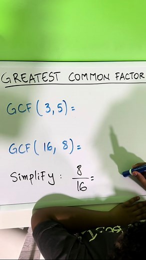 How to find the greatest common factor explained #math #mathtutor #elementaryschool #minnesota #tutor