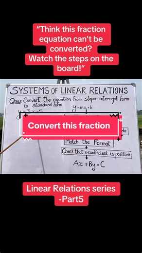 “Math gets easier when you follow the steps . Watch this conversion carefully!” If you want personal maths tutoring, send me a DM 📩 Let’s turn maths from confusing → easy! ✨ #mathtutor #learnontiktok #math #mathtok #examprep
