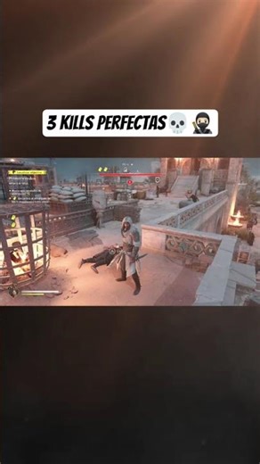 3 kills perfectas y épicas💀🥷🏻 #acmirage #gamingvideos #ubisoft #asassinscreed #tutorial