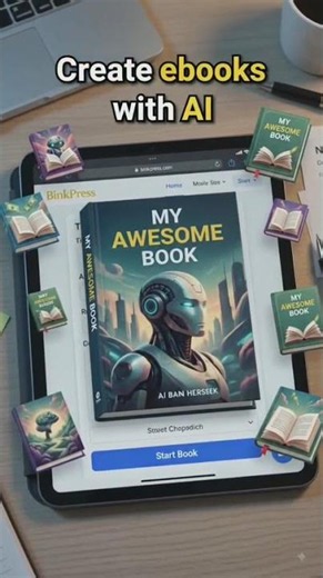 AI Book Generator – Write & Publish in Minutes #shorts #ebook #writer #