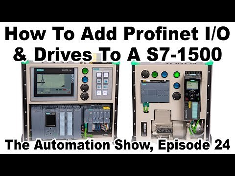 How To Add Profinet I/O And Drives To An S7-1500
