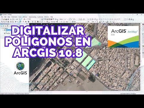 como DIGITALIZAR polígonos en ArcGIS 10.8 paso a paso en 5 minutos