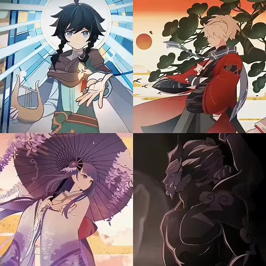 #genshin #genshinimpact #genshinedit #venti #ei #raidenshogun #kazuha #xiao