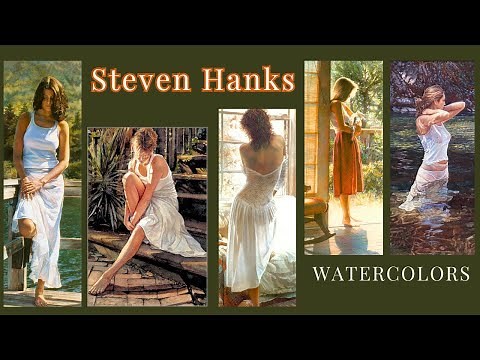 Steven Hanks (1949 - 2015), USA. The best watercolor artist in the world.