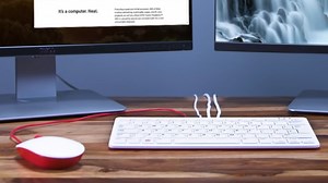 Bastelrechner: Raspberry Pi 400 kommt mit eingebauter Tastatur - Golem.de