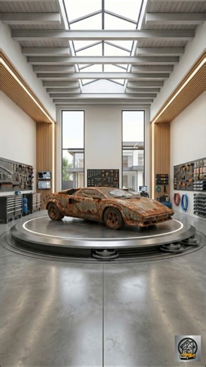 The First Countach: 50 Years Later #Lamborghini #Countach #LP400 #carrestoration #beforeandafter