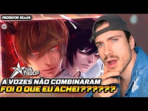 Sacrilégio Inepto | Novatroop | L e Kira (Death Note) ft. ‪@AniRap‬ (REACT, ANÁLISE)