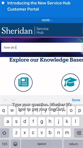 Have a question and need an answer fast? Visit our online Service Hub for quick, reliable answers to common questions 🔗 https://sheridan.mobi/4fMIACB | Sheridan College