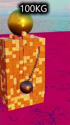 This collapse is satisfying 🔥 #3dart #blender #simulation #3danimation #blender #relaxing