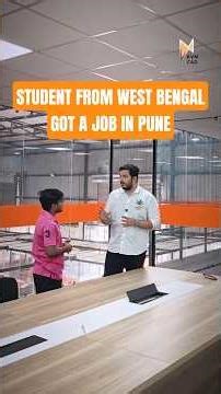 Student from West Bengal got a Job in Pune | Design Job in Autocad & Solidworks | RVM CAD