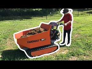 Yardmax 8105 dump trackbarrow!