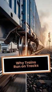 Why Do Trains Run on Tracks?