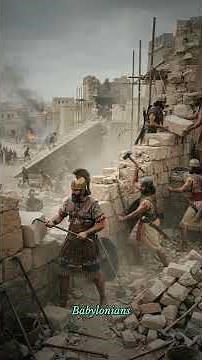 The Fall of Jerusalem and the Destruction of the First Temple (587 BC)