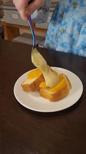 Cursed custard cake