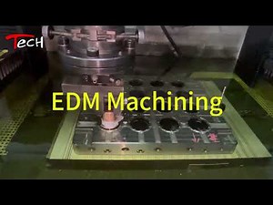 EDM Machining of Cap Mould