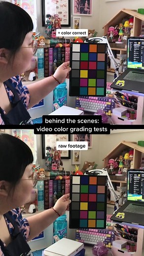 Color Grading Test with a Color Checker | Behind the Scenes