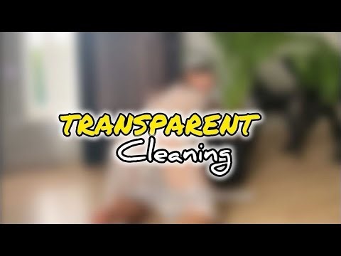 [USA] Transparent Cleaning Try On Haul With Mila | See Through Clothes While Cleaning