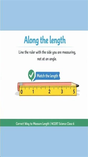 How to Measure Length Correctly with a Ruler | NCERT Science | Quick Recap