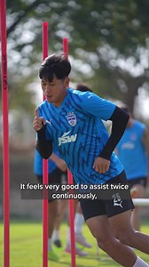“I had never assisted in the ISL, and then I got two in two games!” 🗣️ BFC TV sat down with Namgyal Bhutia as he spoke about his recent form, with insights from the skipper, who says his teammates aren't surprised. 🔵 Watch #ISL 2024-25 live on @JioHotstar and #StarSports3: http://bit.ly/4gLZq3g. #WeAreBFC #MBSGBFC #ಒಟ್ಟಿಗೆ #Ottige | Bengaluru FC