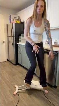 The ski simulator workout machine targets those inner thighs and outer thigh is giving you a