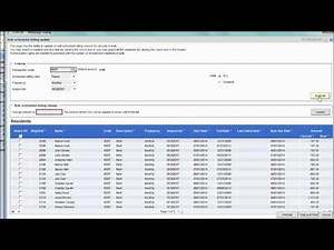 Bulk Scheduled Billing Update Utility