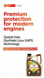Innovation you can feel in every drive. ✨🚘 Quartz Ineo with Low SAPS technology for modern engine protection. #QuartzIneo #EngineCare #TotalEnergies | TotalEnergies