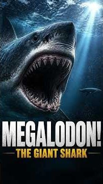 Megalodon: The Giant Shark That Ruled the Ancient Oceans | Prehistoric Monster #ancientanimals