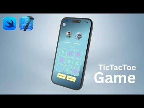 Build Tic Tac Toe Game in iOS SwiftUI | Player vs Player + AI Mode