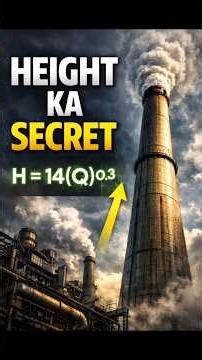 Chimney Itni Unchi Kyun Hoti Hai? 🤯 | Pollution Formula Explained