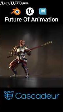 This Animation Software is Insane #cascadeur #3danimation #ai