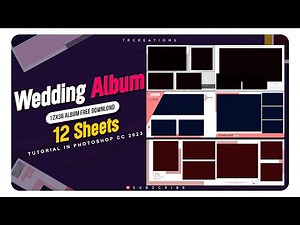 Wedding Album Design PSD Free Download 12x36 2023