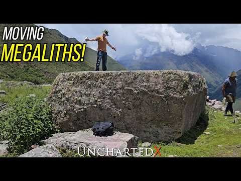 HOW were 80 ton granite blocks moved 10km in the Andes?