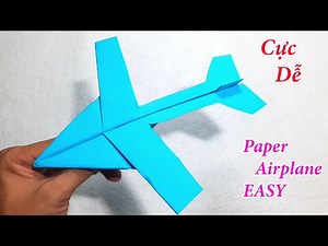 How to make a flying paper airplane | Simple and easy flying paper airplane #61