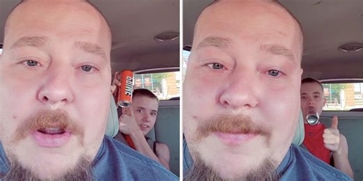Texas dad and son have first encounter with a trans woman, and dad sets a powerful example