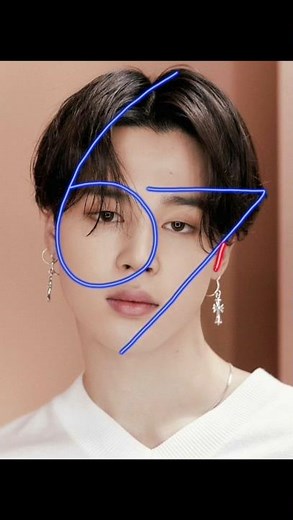 How to draw Jimin from Bts ✨#ytshorts #tutorial