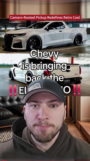 Chevy El Camino Returns: Camaro-Rooted Pickup Redefines Retro Cool #ElCamino #Chevy #CamaroDNA #RetroRides #TruckRevival #CarTrend #foryou #viral #pov #fypシ #fyp #faded__garage2 #storytime #tiktok #story