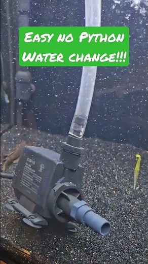 Easy Aquarium water change - NO PYTHON!!