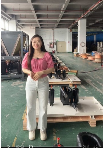 Air Source Heat Pump Factory the built-in circulation Pump. This design allows for easier installation and greater space savings: No need for separate pump procurement, wiring or on-site commissioning, which significantly shortens the construction period and eliminates the need for extra installation space.then for Optimal system compatibility & stable operation**: We precisely match the pump’s power and head parameters according to the heat pump’s heating capacity and water circuit flow require