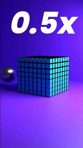 Smash Metallic Sphere Into Blue Cube Tower