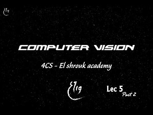 Non Linear Filter(Enhancement) - Vision lec5.Part2