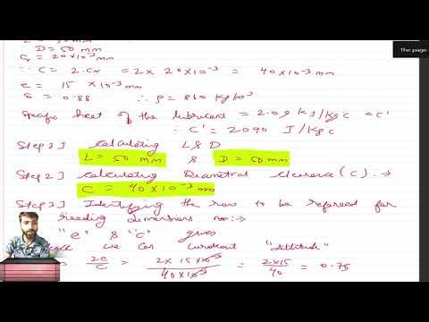 Hydrodynamic Bearing Design Q2