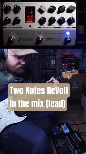 fun with the two notes preamp #guitar #stratocaster #twonotes