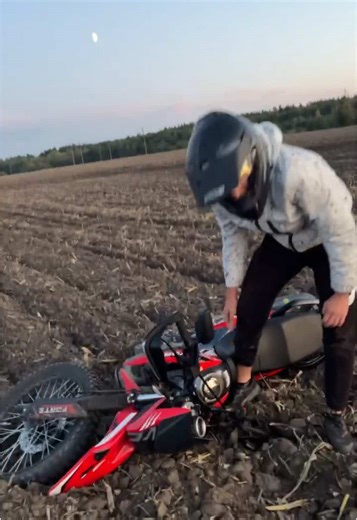 😂@forteo_24 #forte #впав #поле #мотоцикл #мото #форте