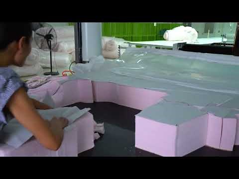 YINENG FABRIC AUTO CUTTER --Knitted garments cutting video